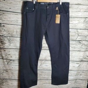 Reg $98.00 PD&C Black Slim Straight Jeans Size 42X30